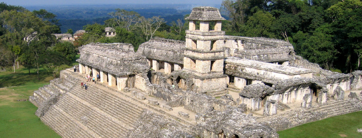 Palais du Roi Pacal Votan, Palenque, Chiapas, www.terre-maya.com